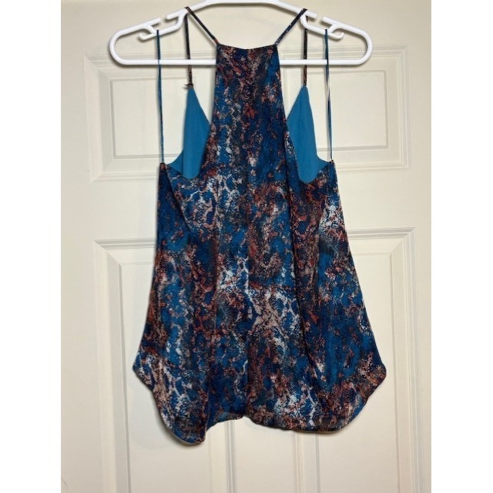Valette multi colored racerback tank, size medium - Picture 2 of 9
